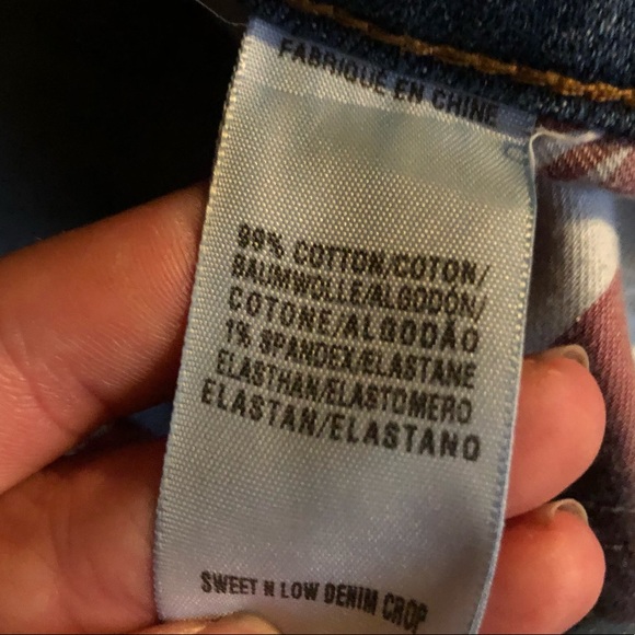 Lucky Brand Sweet N Low Denim Crop Jeans - Picture 4 of 9